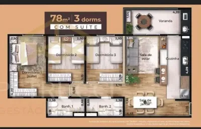 Apartamento com 2 dormitórios à venda, 64 m² por r$ 608.000,00 - swiss park - campinas/sp