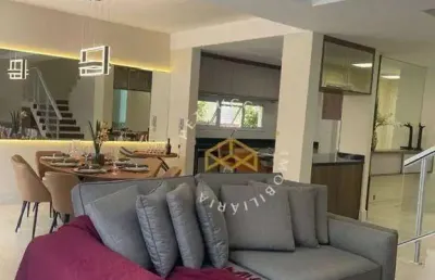 Casa com 4 dormitórios à venda, 210 m² por r$ 1.280.000,00 - loteamento alphaville campinas - campinas/sp