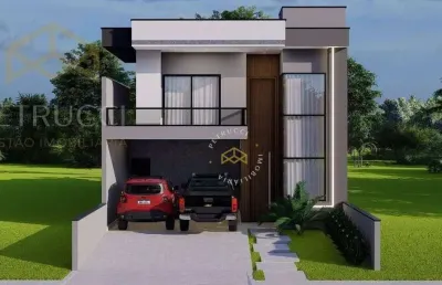Casa com 3 dormitórios à venda, 202 m² por r$ 1.400.000,00 - parque brasil 500 - paulínia/sp