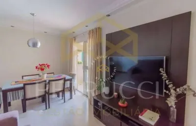 Apartamento com 3 dormitórios à venda, 65 m² por r$ 490.000,00 - parque prado - campinas/sp