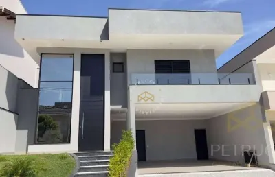 Casa com 4 dormitórios à venda, 244 m² por r$ 1.700.000,00 - condomínio portal do jequitibá - valinhos/sp