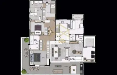 Apartamento residencial à venda, cambuí, campinas - ap7033.