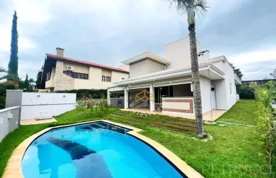 Casa com 4 dormitórios à venda, 276 m² por r$ 2.650.000,00 - loteamento alphaville campinas - campinas/sp