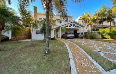 Casa com 4 dormitórios à venda, 435 m² por r$ 5.180.000,00 - loteamento alphaville campinas - campinas/sp