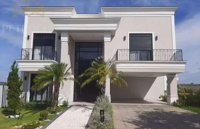 Casa com 4 dormitórios à venda, 478 m² por r$ 5.500.000,00 - alpaville dom pedro 3 - campinas/sp