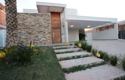 Casa com 4 dormitórios à venda, 350 m² por r$ 3.800.000,00 - loteamento mont blanc residence - campinas/sp