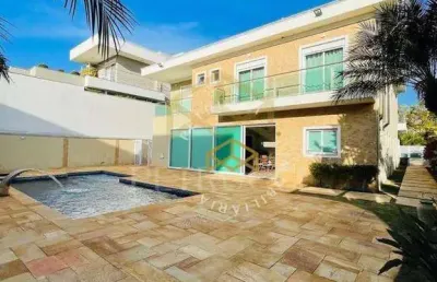 Casa com 4 dormitórios à venda, 437 m² por r$ 4.450.000,00 - loteamento mont blanc residence - campinas/sp