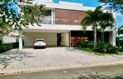 Casa com 5 dormitórios à venda, 350 m² por r$ 8.500.000,00 - loteamento mont blanc residence - campinas/sp