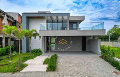 Casa com 3 dormitórios à venda, 348 m² por r$ 4.200.000,00 - loteamento residencial arborais - campinas/sp