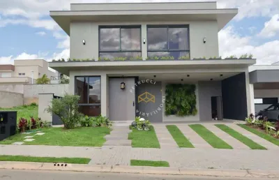 Casa com 4 dormitórios à venda, 360 m² por r$ 4.350.000,00 - loteamento residencial arborais - campinas/sp
