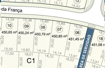 Lote poente na cidade alpha ceara 1 ao lado da area de servidao!