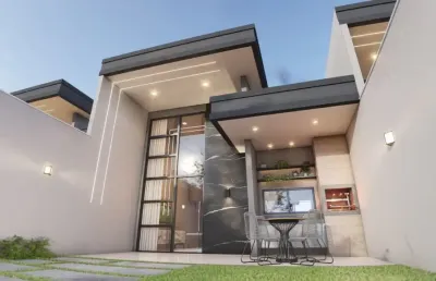 Casa plana nova no eusebio com excelente localizaçao proximo ao colegio santa cecilia!