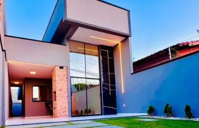 Casa plana no eusebio proximo ao colegio santa cecilia! pronta para morar!