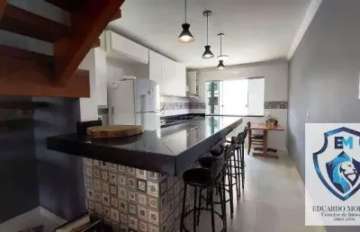 Cobertura para venda em contagem, sapucaias iii, 3 dormitórios, 1 suíte, 3 banheiros, 2 vagas