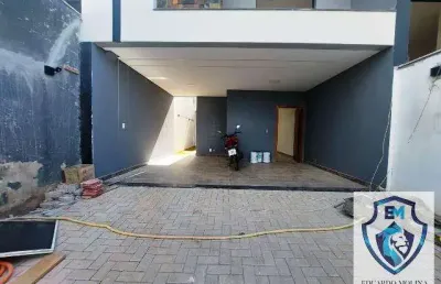 Casa para venda em betim, guarujá mansões, 3 dormitórios, 1 suíte, 3 banheiros, 2 vagas