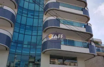 Cobertura com 4 dormitórios à venda, 195 m² por r$ 1.290.000,00 - braga - cabo frio/rj