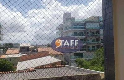 Apartamento com 2 dormitórios à venda, 91 m² por r$ 450.000,00 - braga - cabo frio/rj