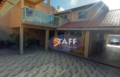 Casa com 4 dormitórios à venda, 195 m² por r$ 600.000,00 - campo redondo - são pedro da aldeia/rj