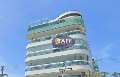 Apartamento com 3 dormitórios à venda, 153 m² por r$ 1.380.000,00 - centro - cabo frio/rj
