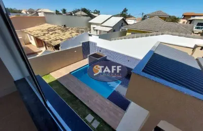 Casa com 4 dormitórios à venda, 223 m² por r$ 1.100.000,00 - guriri - cabo frio/rj