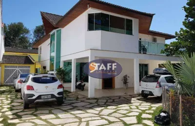Casa com 3 dormitórios à venda, 200 m² por r$ 2.690.000 - palmeiras - cabo frio/rj