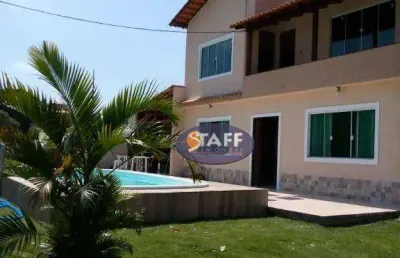 Casa com 4 dormitórios à venda, 500 m² por r$ 850.000,00 - retiro - são pedro da aldeia/rj