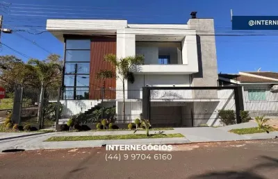 Sobrado de alto padrão à venda  jardim iguaçu maringá - pr.