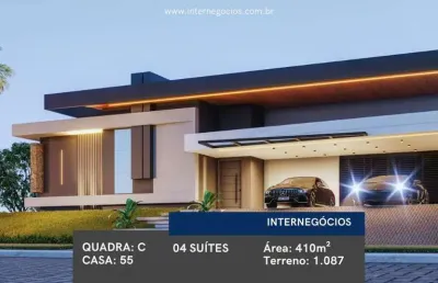 Casa em condomínio fechado com 4 quartos à venda na Estrada Romeirinha, 2413, Jardins de Monet Residence, Maringá