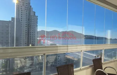 Apartamento de alto padrão frente mar – andar alto na meia praia | r$ 3.000.000