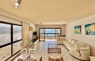 Apartamento frente mar com varanda, vista mar e lazer na praia das asturias, guaruja | hexus