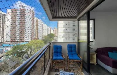 Apartamento com varanda e vista mar na praia das pitangueiras - 3 quartos (1 suíte), 2 vagas, guaru