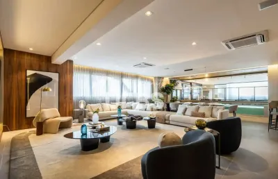Luxo e exclusividade no marista 4 suítes andar alto