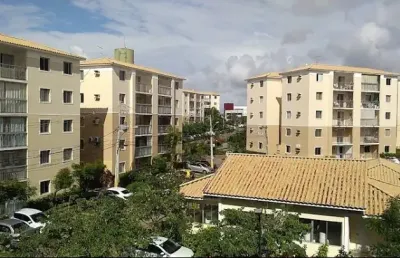 Lindo  apartamento 3/4, uma suíte, com móveis planejados  na sala, cozinha, banheiros e quarto.