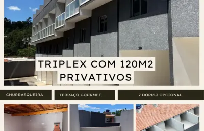 Sobrado pronto- 3 andares 120m² - resid. stº antônio - itbi e escritura grátis - só 318.900