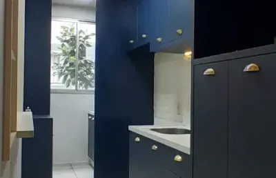 Oportunidade apartamento térreo zona sul semi mobiliado por apenas 200 mil!!
