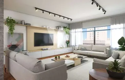 Apartamento à venda em cerqueira césar, com 3 dormitórios, 1 suíte e 2 vagas de garagem. varanda com vista e perto do metrô.