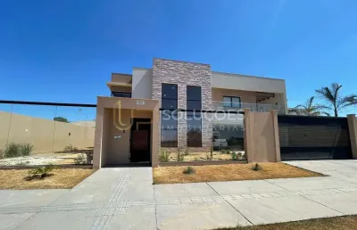 Sobrado 4 suítes + escritorio + área gourmet c/ churrasqueira | jardim botânico 3, quadra 12