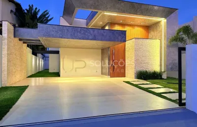 Condomínio alto da boa vista - casa moderna 4 quartos (3 suítes) + área gourmet completa | esquadrias gold | cond. alto da boa vista