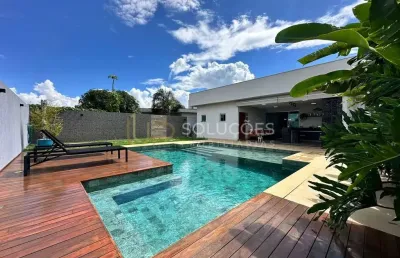 Condomínio alto da boa vista - casa 3 suítes, área gourmet c/ piscina aquecida | cond. alto da boa vista | aceita financiamento