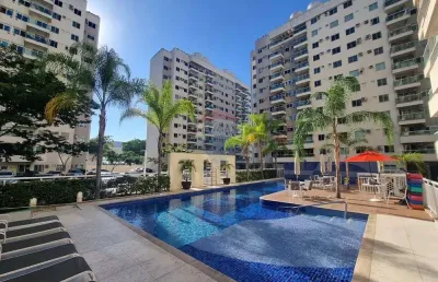 Apto 2 quartos com suíte e vaga para alugar 56m² no nova penha clube condomínio