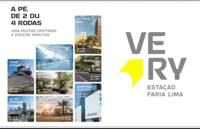 Lançamento very faria lima studios, 1 e 2 dorms, ideal airbnb