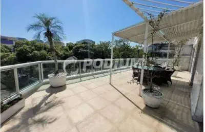 Barra da tijuca | cobertura 3 quartos, sendo 3 suites