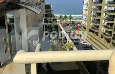 Barra da tijuca | cobertura linear 3 quartos, sendo 1 suite