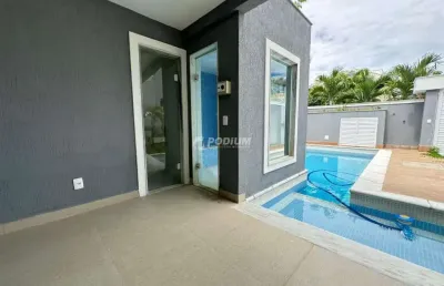 Recreio dos bandeirantes | casa 5 quartos, sendo 5 suites