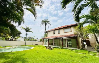 Barra da tijuca | casa duplex 4 quartos, sendo 4 suites