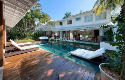 Barra da tijuca | casa duplex 6 quartos, sendo 3 suites