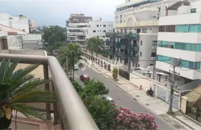 Recreio dos bandeirantes | cobertura 3 quartos, sendo 2 suites
