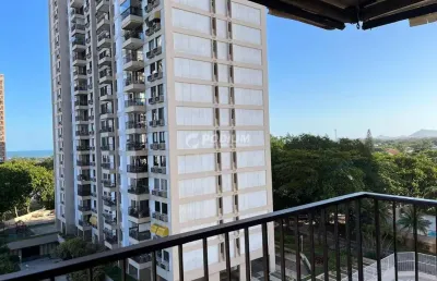 Barra da tijuca | apartamento 2 quartos, sendo 1 suite
