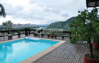 Casa em condomínio fechado com 5 quartos à venda na Rua José Condé, Itanhangá, Rio de Janeiro