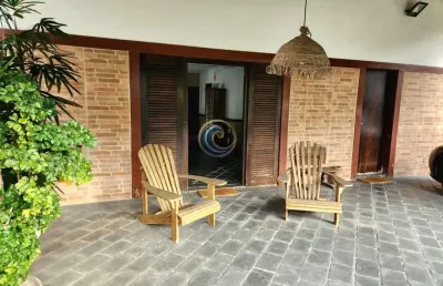 Casa em condomínio para venda em guarujá, praia do pernambuco, 3 dormitórios, 2 banheiros, 2 vagas